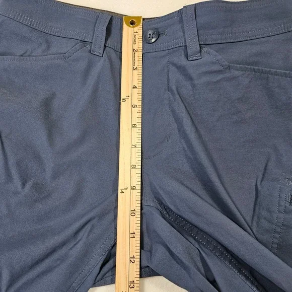 Eddie Bauer First Ascent Men's guide pro shorts 33 blue hiking gorpcore tech - Picture 7 of 10